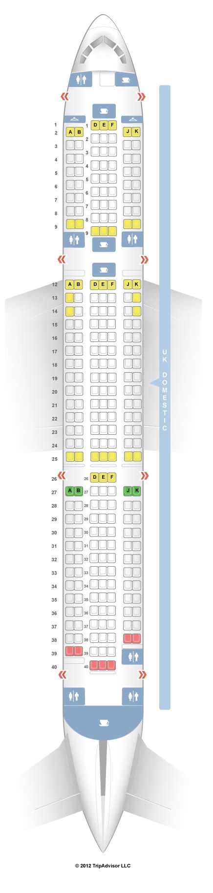 ba0098 seat map.